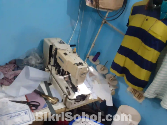 গার্মেন্টস মেশিন বিক্রি করা হবে তিনটি